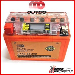 YTX9-BS OUTDO I GEL-BATTERIE MOTO SCOOTER QUAD CROSS YTX9BS UTX9-BS