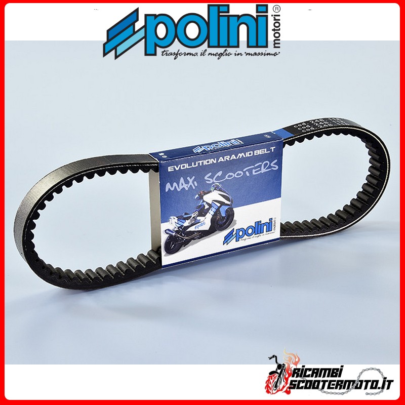 CORREA DEL VARIADOR POLINI PIAGGIO FLY 125 3V ie dal 2012-> CORREA DEL VARIADOR POLINI PIAGGIO FLY 125 3V ie dal 2012->