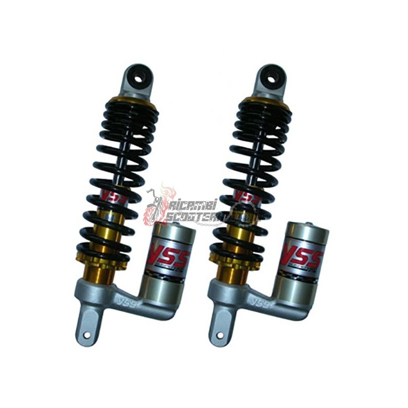 PAIR OF REAR SHOCK ABSORBERS SYM HD E2 125 2003-2006 TK302-300T-01AL
