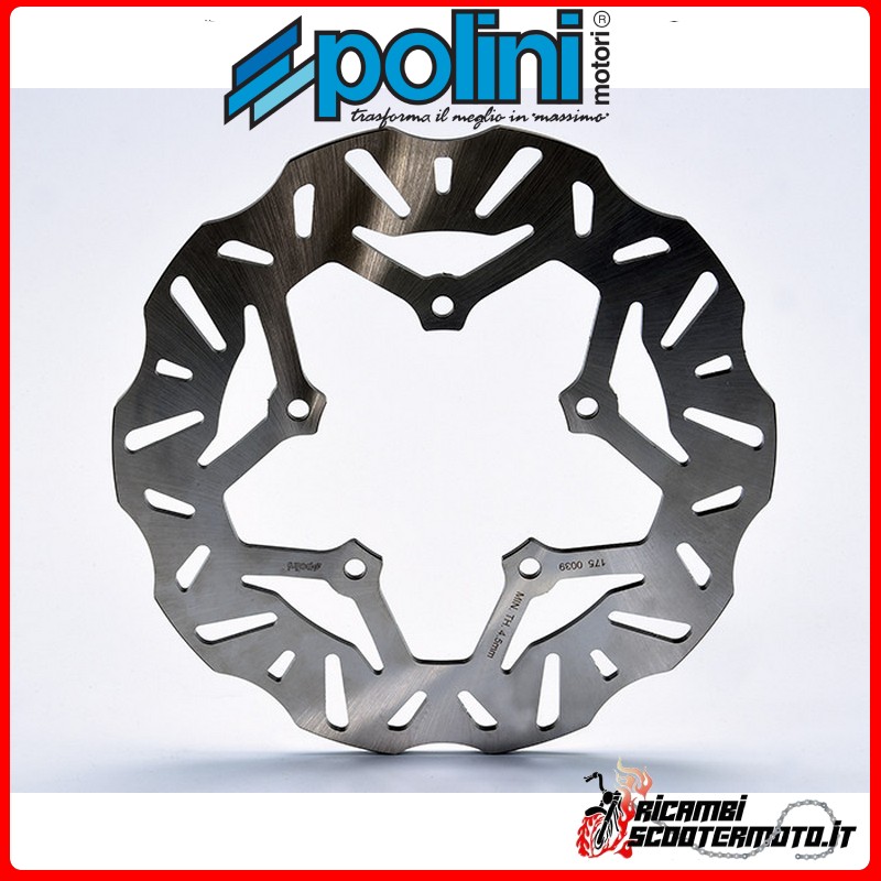 POLINI FRONT BRAKE DISC PEUGEOT GEOPOLIS 125 4T ie E3 POLINI FRONT BRAKE DISC PEUGEOT GEOPOLIS 125 4T ie E3