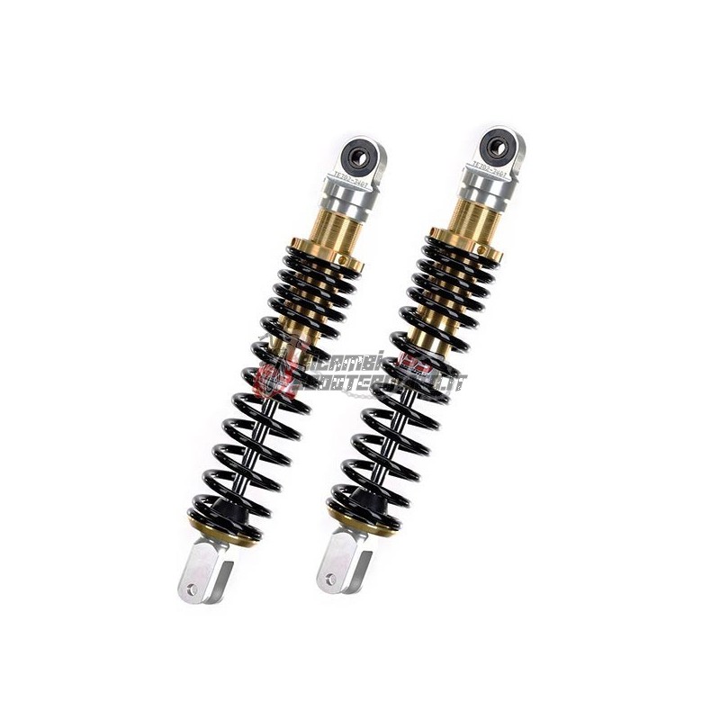 PAIR OF REAR SHOCK ABSORBERS KYMCO Grand Dink / Grand Dink E2 125 2001-2007 TE302-340T-03AL PAIR OF REAR SHOCK ABSORBERS KYMCO Grand Dink / Grand Dink E2 125 2001-2007 TE302-340T-03AL