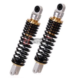PAIR OF REAR SHOCK ABSORBERS SYM HD E2 125 2003-2006 TE302-300T-01AL