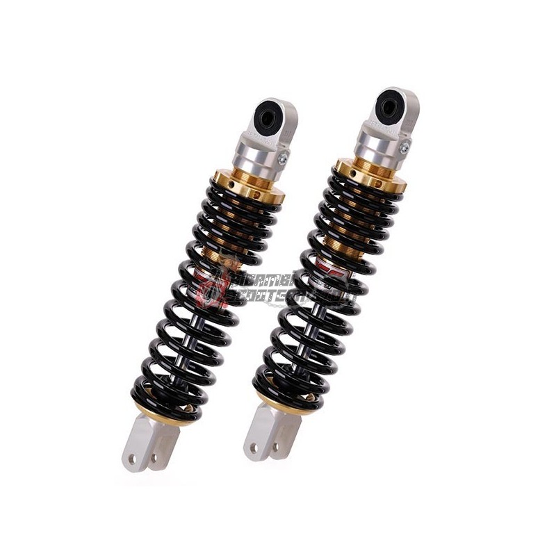 PAIR OF REAR SHOCK ABSORBERS SYM HD E2 125 2003-2006 TE302-300T-01AL
