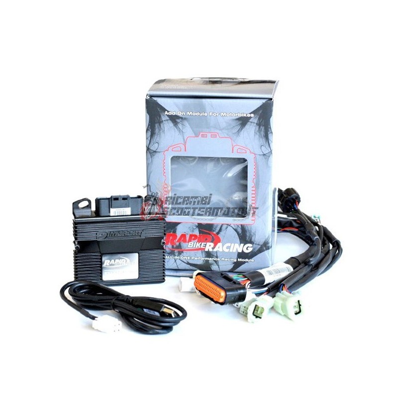 EXLUSIVE RAPIDBIKE RACING CONTROL UNIT + WIRING KIT YAMAHA XP D T-Max ABS Tech Max 560 2020-2021 KRBRAC-067B-EX