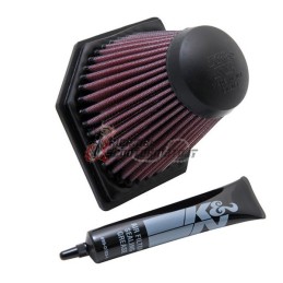 <h4><b>FILTRE À AIR K&amp;N</b></h4><p> Le <b>FILTRE À AIR K&amp;N</b> est le choix idéal pour votre véhicule. Conçu avec une te