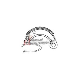 BRAKE SHOES PAIR MALAGUTI Grizzly 50 1987