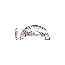 BRAKE SHOES PAIR DAELIM Message 2T 50 1998-2002