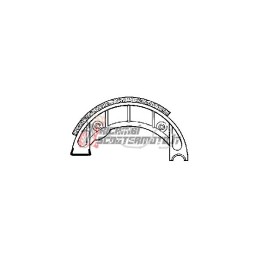 BRAKE SHOES PAIR BSV SP Dio TT/DT 50 
