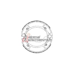 BRAKE SHOES PAIR YAMAHA YP Majesty 250 1996-1998