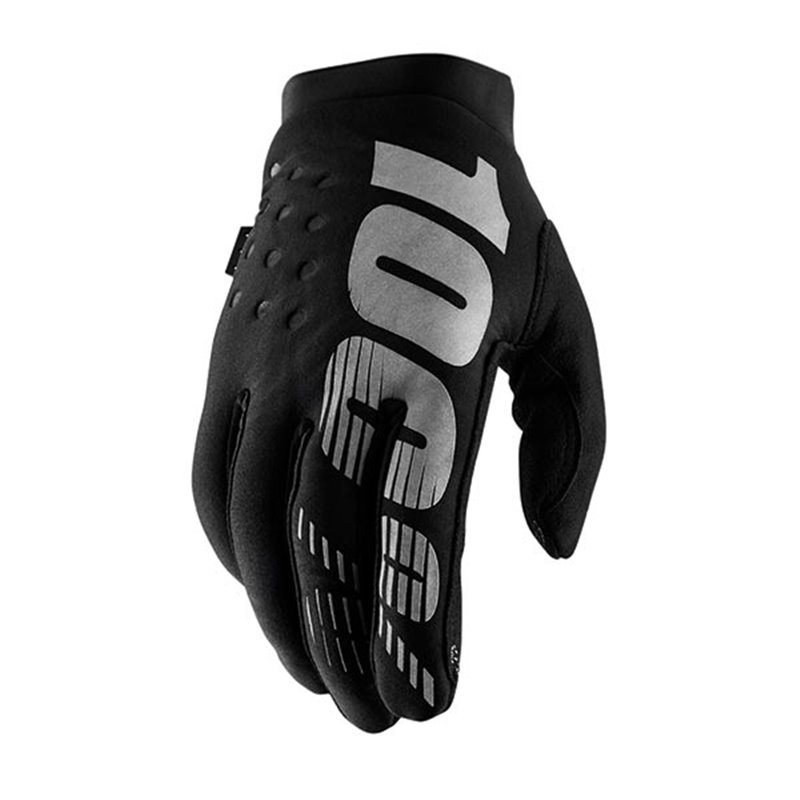 HANDSCHUHE 100% BRISKER YOUTH NERO TAGLIA L