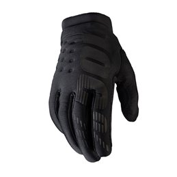 GUANTES 100% BRISKER YOUTH NERO TAGLIA S