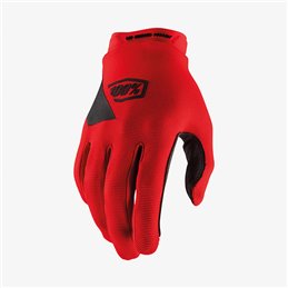 GLOVES 100% RIDECAMP ROSSO TAGLIA L