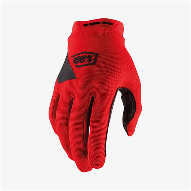GLOVES 100% RIDECAMP ROSSO TAGLIA L