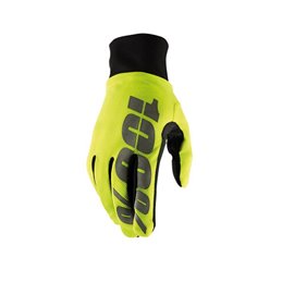 GLOVES 100% HYDROMATIC WATERPROOF NEON GIALLO TAGLIA S