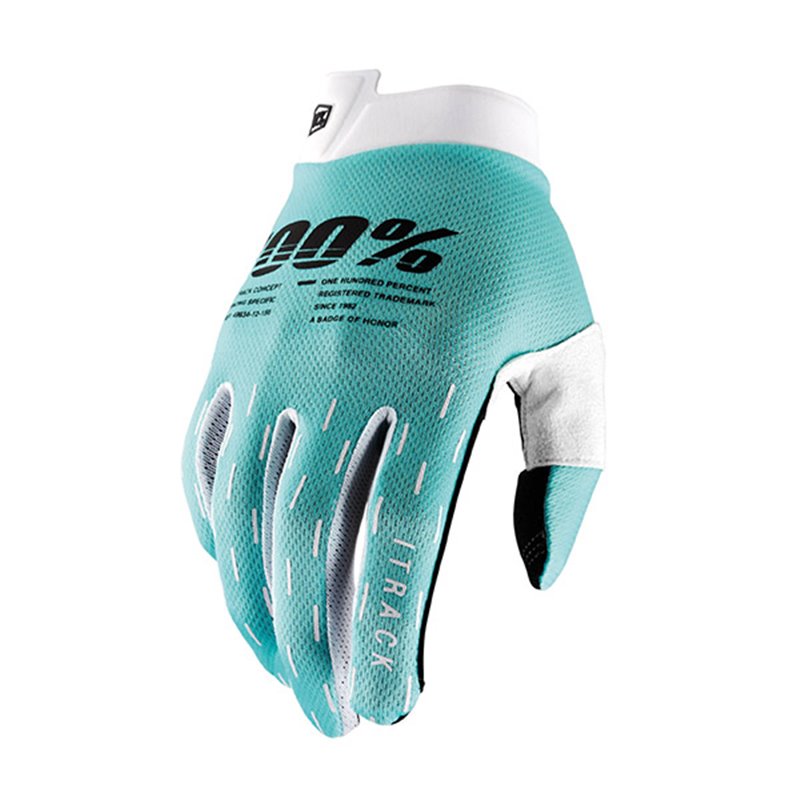 GANTS 100% ITRACK AQUA TAGLIA XL