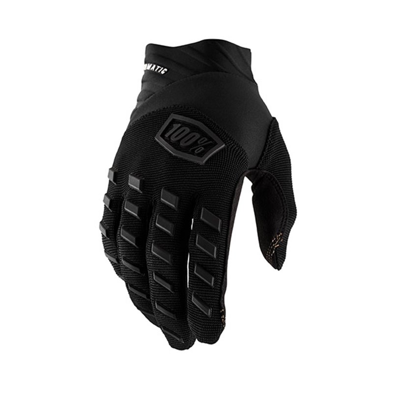 GUANTES 100% AIRMATIC YOUTH NERO/CHARCOAL TAGLIA S