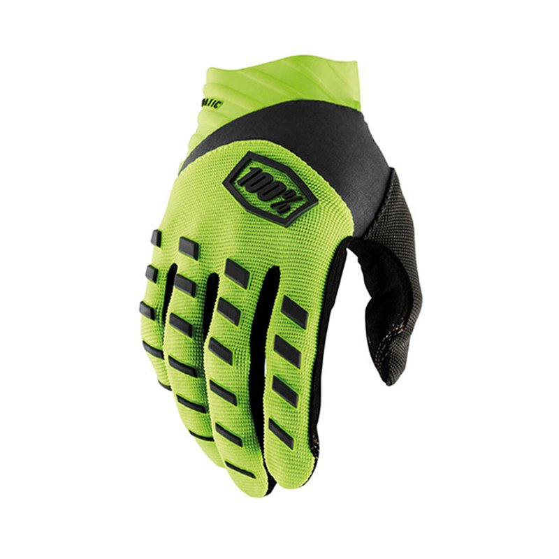 GUANTES 100% AIRMATIC YOUTH GIALLO FLUO/NERO TAGLIA L GUANTES 100% AIRMATIC YOUTH GIALLO FLUO/NERO TAGLIA L