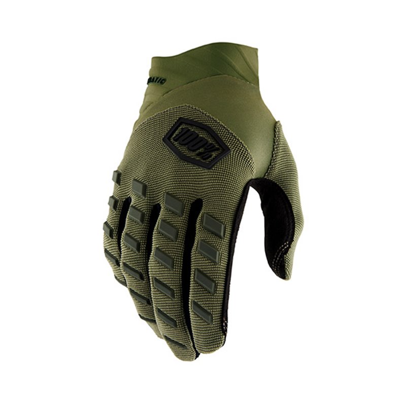 GUANTES 100% AIRMATIC ARMY GREEN TAGLIA S GUANTES 100% AIRMATIC ARMY GREEN TAGLIA S