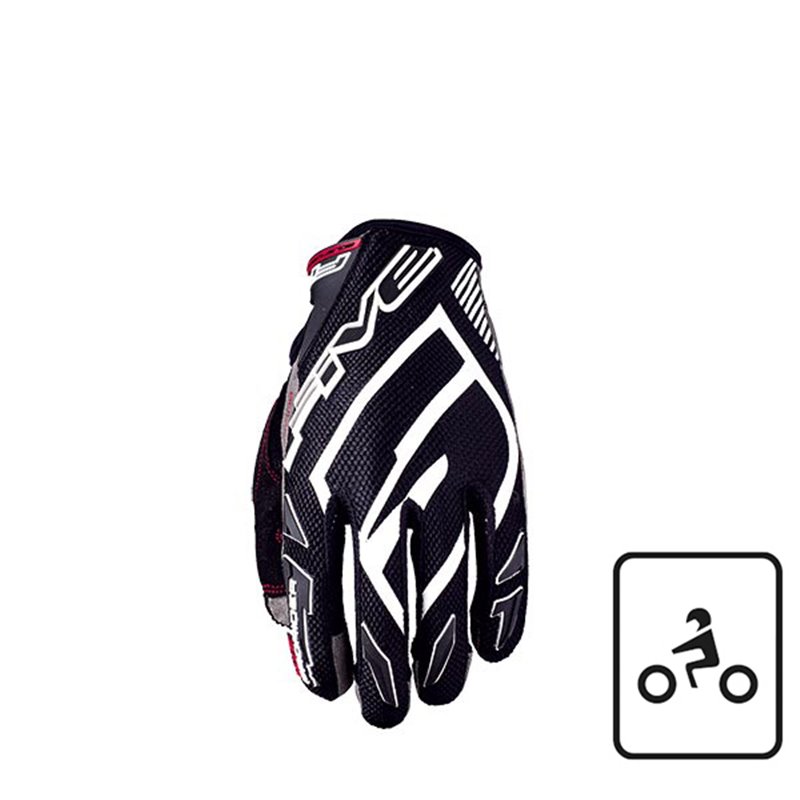 GUANTES FIVE MXF PRORIDER S NERO BIANCO TAGLIA L GUANTES FIVE MXF PRORIDER S NERO BIANCO TAGLIA L