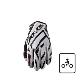 GUANTES FIVE MXF PRORIDER S BIANCO TAGLIA L