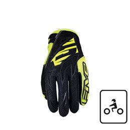 GUANTES FIVE MXF3 NERO/GIALLO FLUO TAGLIA XXL