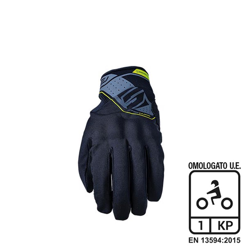 GUANTES FIVE RS WP NERO/GIALLO FLUO TAGLIA L GUANTES FIVE RS WP NERO/GIALLO FLUO TAGLIA L