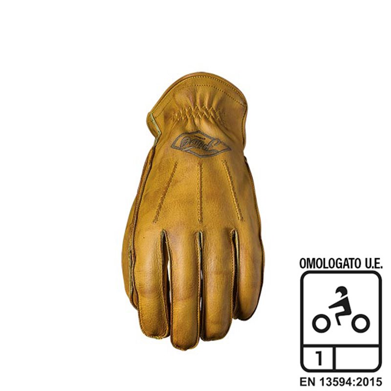 GLOVES FIVE IOWA 66 BRUSH GOLD TAGLIA M
