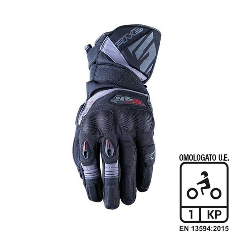 GLOVES FIVE GT2 WR NERO TAGLIA S GLOVES FIVE GT2 WR NERO TAGLIA S
