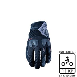 GUANTES FIVE TFX3 AIRFLOW NERO/GRIGIO TAGLIA XXXL