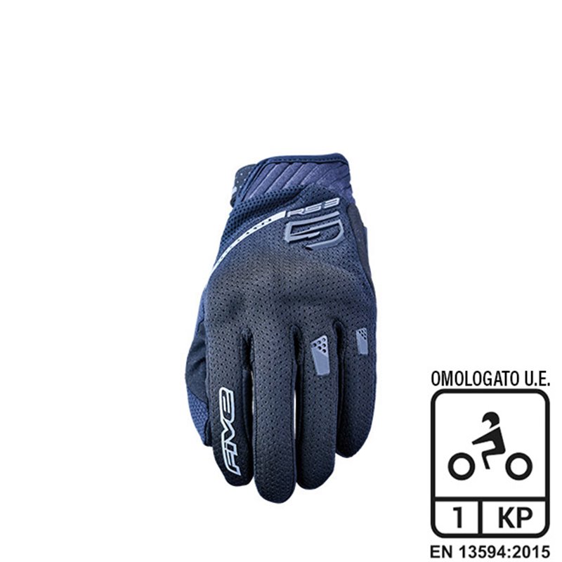 GLOVES FIVE RS3 EVO AIRFLOW NERO TAGLIA XXL