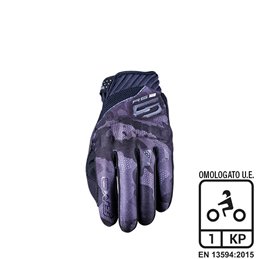 GUANTES FIVE RS3 EVO GRAPHICS CAMO NERO TAGLIA XXXL