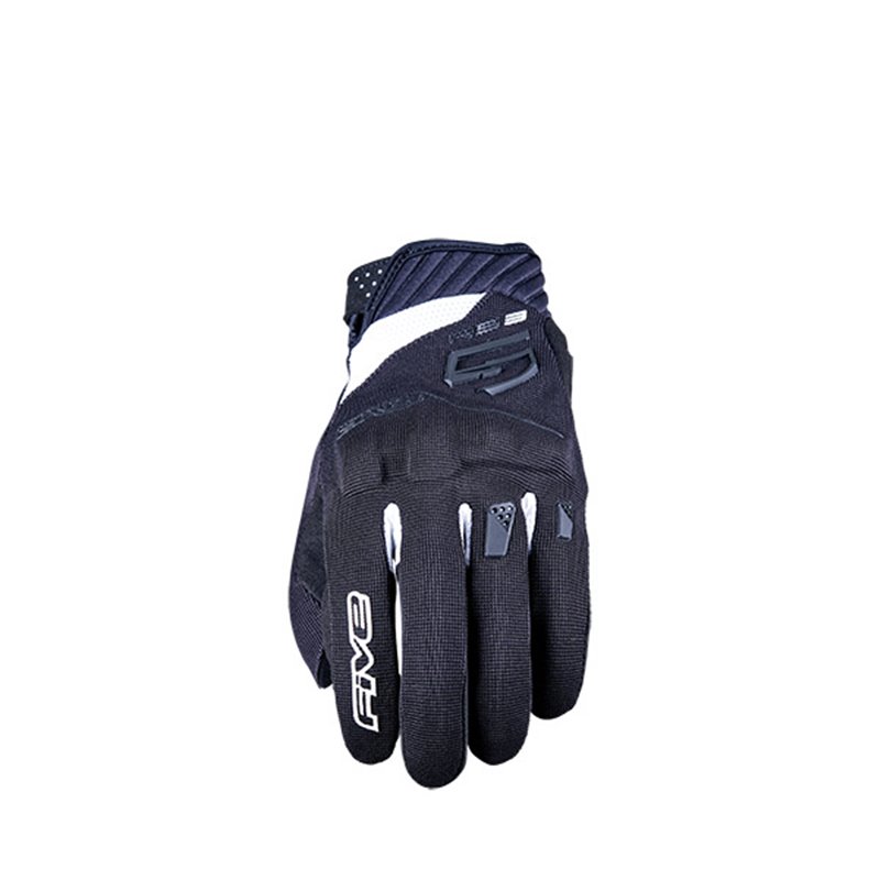 GLOVES BAMBINO FIVE RS3 EVO NERO BIANCO TAGLIA M