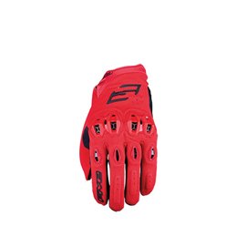 GUANTES FIVE STUNT EVO 2 ROSSO TAGLIA XXL