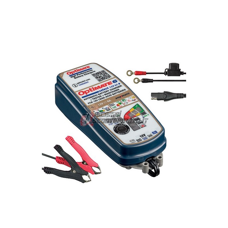 CARGADOR DE BATERÍA OPTIMATE 6 SELECT (M370)