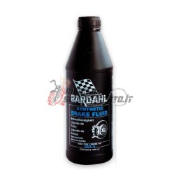 1 LITER BOTTLE BARDAHL BRAKE FLUID DOT 4 SYNTHETIC OIL FOR BRAKE SYSTEMS