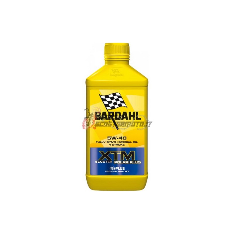 BARDAHL 4T XTM POLARPLUS SCOOTER 5W-40 ENGINE OIL 1L BOTTLE (Carton 12x1L)