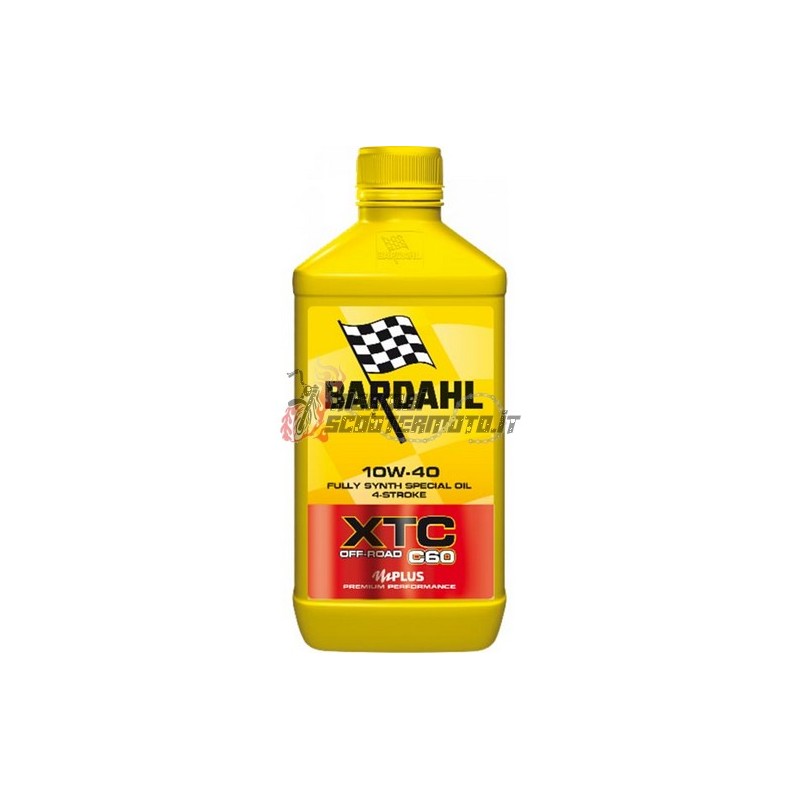 BARDAHL 4T XTC C60 OFF-ROAD 10W-40 ENGINE OIL 1L BOTTLE (Carton 12x1L) BARDAHL 4T XTC C60 OFF-ROAD 10W-40 ENGINE OIL 1L BOTTLE (Carton 12x1L)
