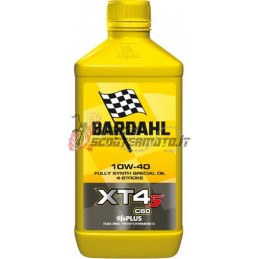 BARDAHL 4T XT4-S C60 10W-40 ENGINE OIL 1L BOTTLE (Carton 12x1L)