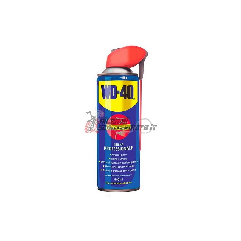 WD-40 LUBRICANTE PENETRANTE MULTIFUNCIÓN SISTEMA PROFESIONAL 500ML