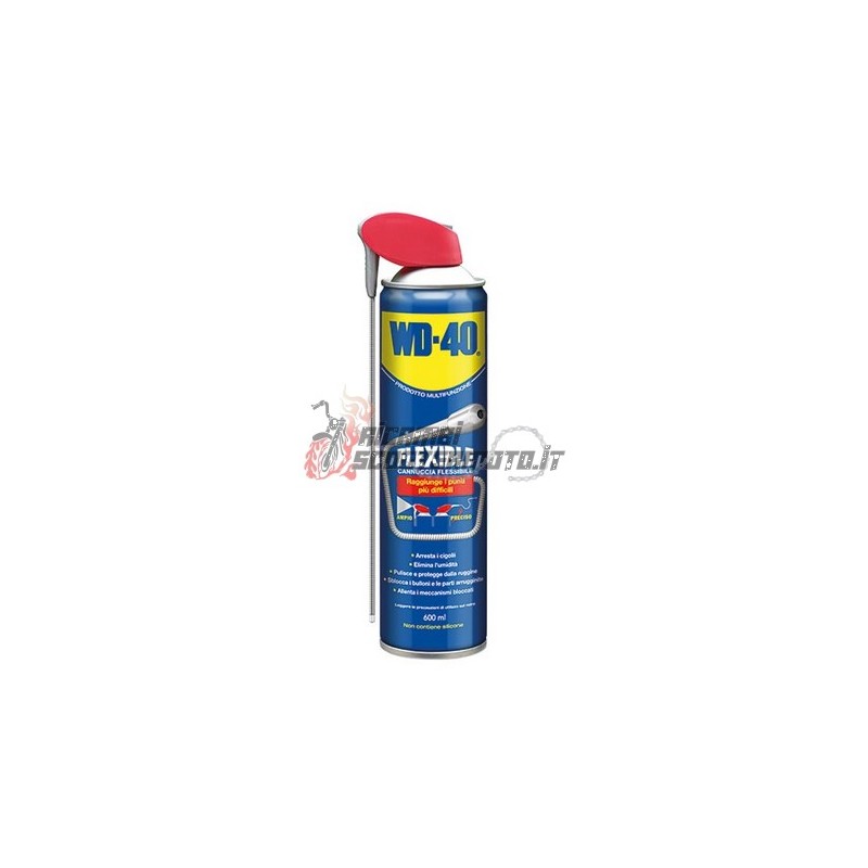 WD-40 MULTIFUNCTION PENETRATING LUBRICANT WITH FLEXIBLE STRAW 600ML