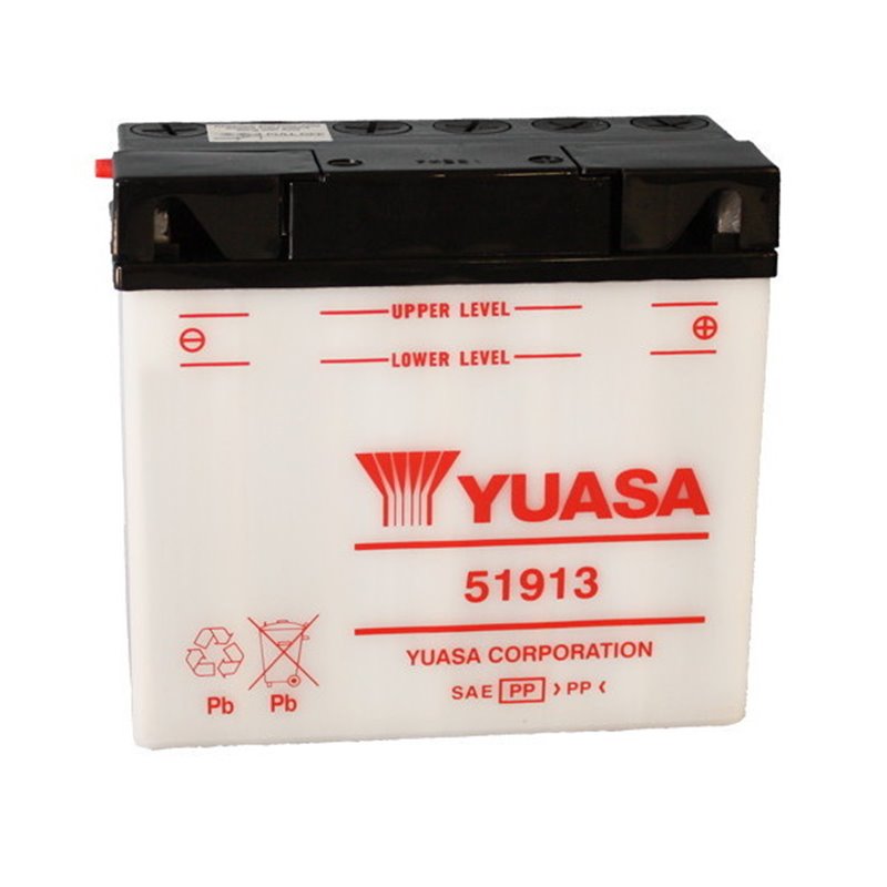 YUASA BATTERY 51913 12V 21AH 51913 MOTO SCOOTER QUAD CROSS  51913 WITHOUT LIQUID