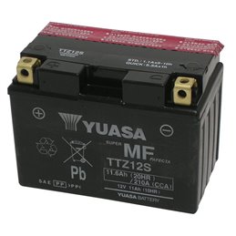 BATTERIE YUASA  YTZ12S-BS SIGILLATA CON ACIDO YTZ12SBS MOTO SCOOTER QUAD CROSS AVEC LIQUIDE