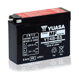 YUASA BATTERIE  12V 2,4AH YT4B-BS MOTO SCOOTER QUAD CROSS  YT4BBS MIT FLÜSSIGKEIT