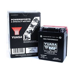 BATERÍA YUASA YTX14AH-BS 12V 12AH YTX14AH / YB14-A2/B2 MOTO SCOOTER QUAD CROSS YTX14AH / YB14A2/B2 CON LIQUIDO