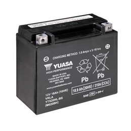YUASA BATTERIE YTX20HL 12V 20AH YTX20HL MOTO SCOOTER QUAD CROSS YTX20HL MIT FLÜSSIGKEIT