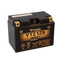 YUASA BATTERY YTZ12S 12V 11AH YTZ12S MOTO SCOOTER QUAD CROSS 0012510 YTZ12S WITH LIQUID