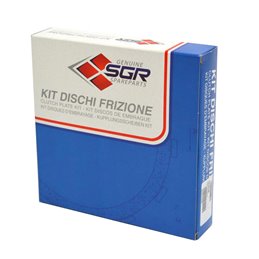 KIT DE DISCOS DE EMBRAGUE CON GUARNICIÓN + ACERO + DOBLE MUELLE PIAGGIO Ape 2T E4 50 2018-2022