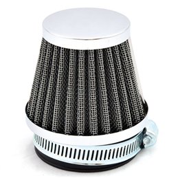 UNIVERSAL AIR FILTER MOTORCYCLE SCOOTER UNIVERSALE FLANGIA D.52