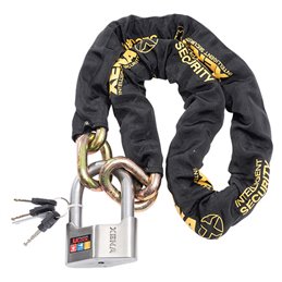 ANTI-THEFT CHAIN 120CM CON LUCCHETTO 69MM