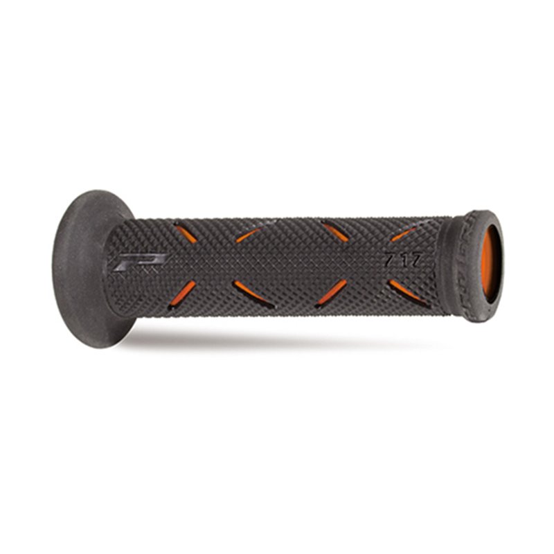MANOPOLE STRADA FORATE PROGRIP 717 DUAL DENSITY (COLORE:ARANCIO) MANOPOLE STRADA FORATE PROGRIP 717 DUAL DENSITY (COLORE:ARANCIO)